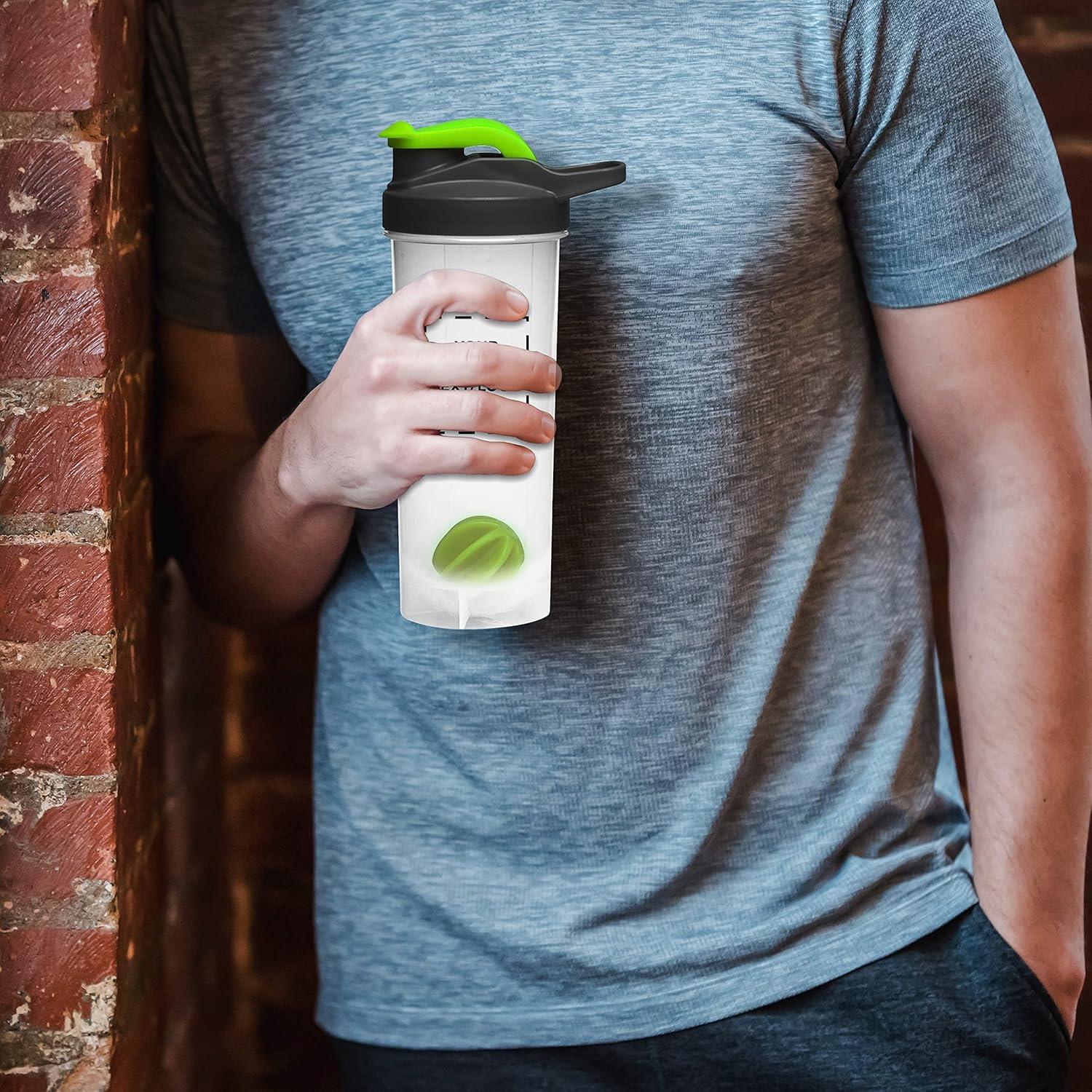 Botellas de Mezcla de Plástico Discount Promos 24 oz - Paquete 12