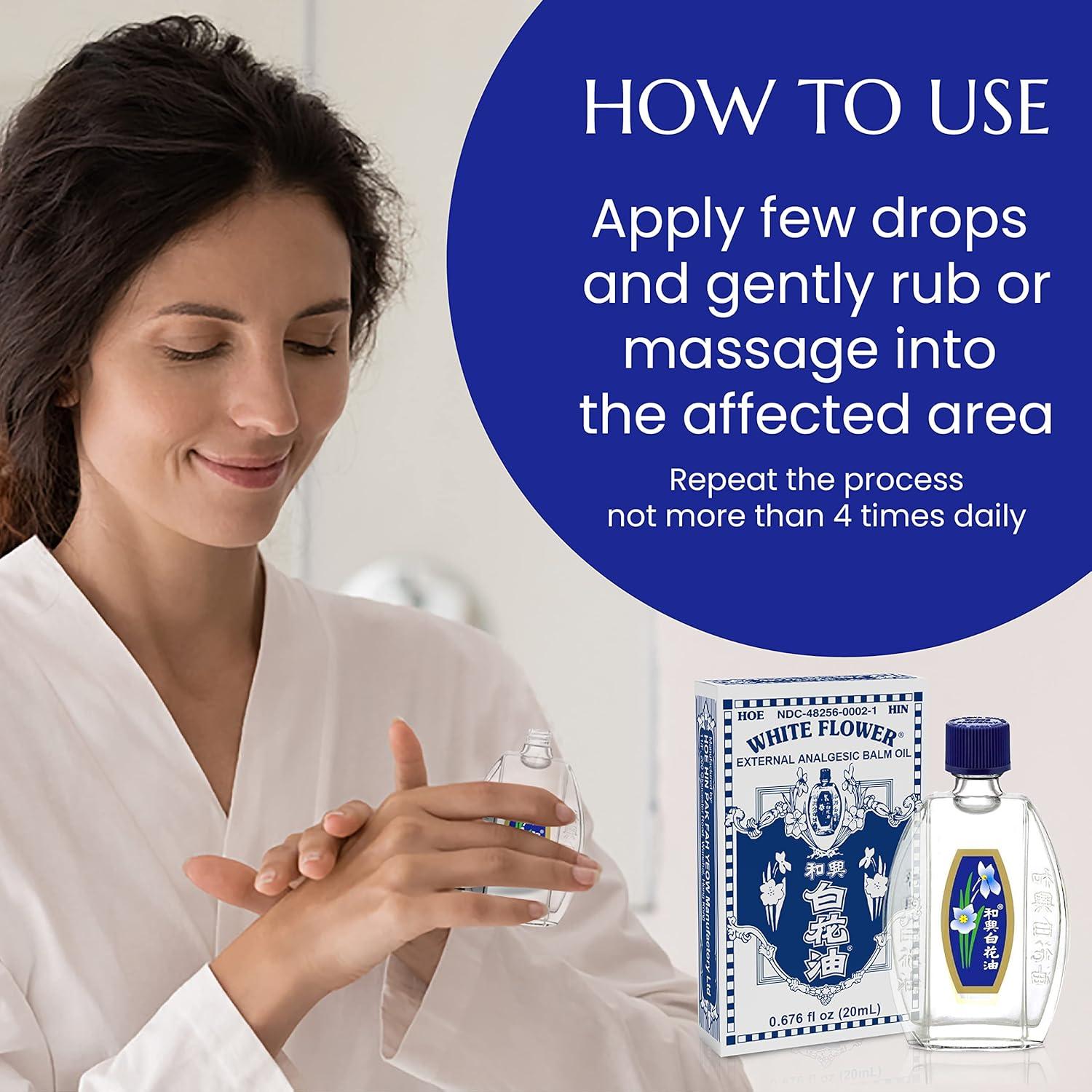 Aceite Analgésico Externo Hoe Hin 20ml - Alivio Congestión y Picaduras