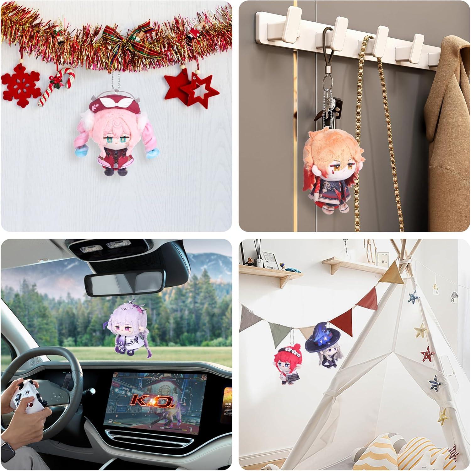 Llavero Colgante Hyacine Anime HSR 10 cm para Mochilas