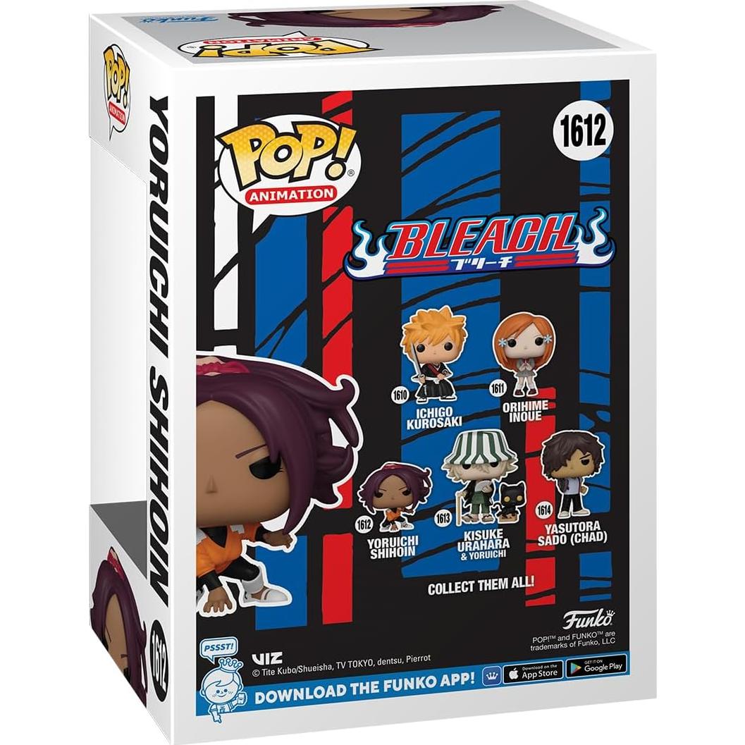Figura Funko Pop! Yoruichi Shihoin Bleach 8.4 cm Vinilo