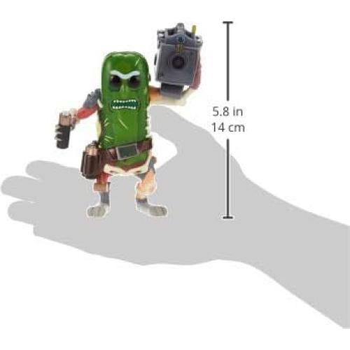Figura coleccionable Funko Pop! Rick y Morty - Pickle Rick con láser 9.5 cm