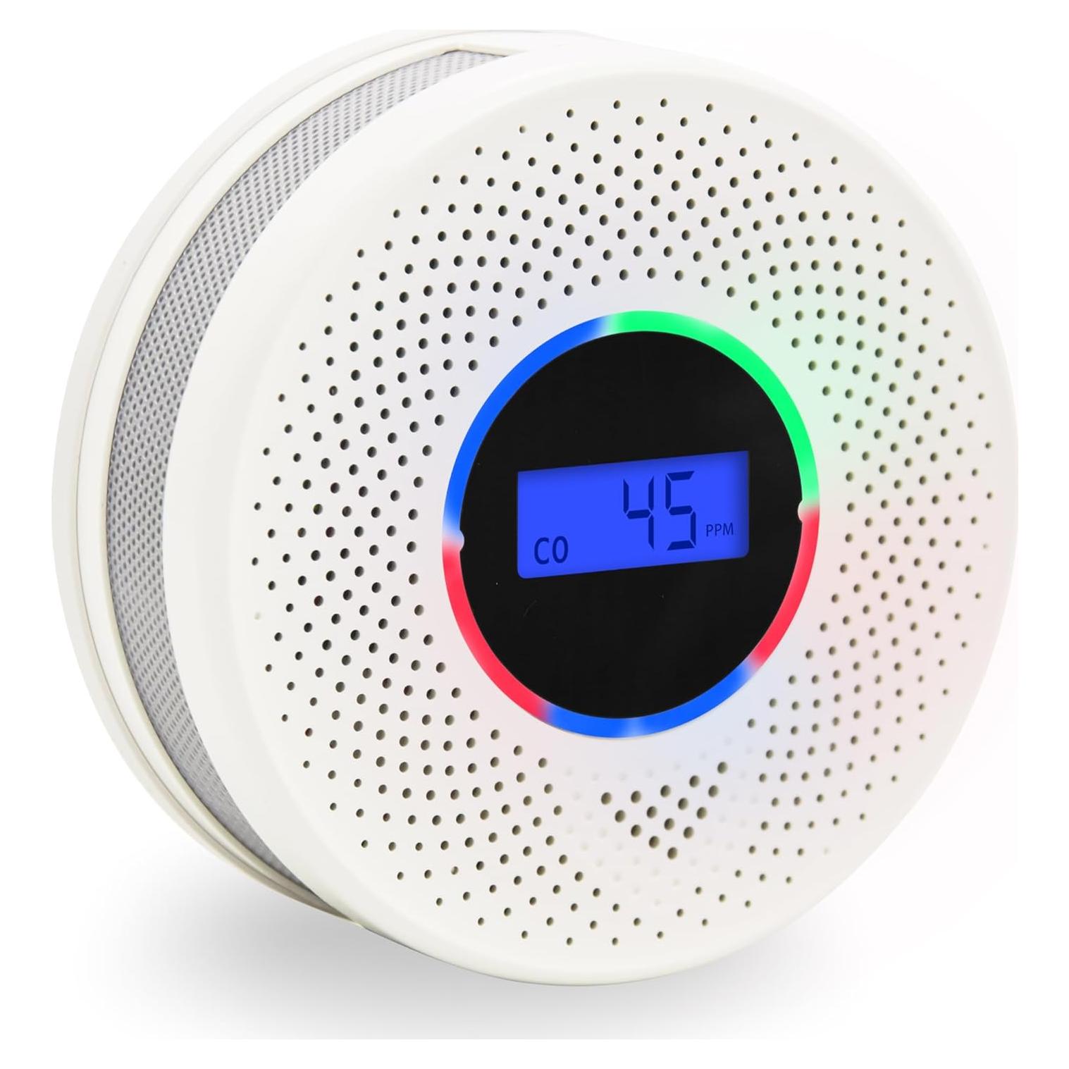 Detector de Humo y Monóxido Kesymo Interconectado 1 Pack