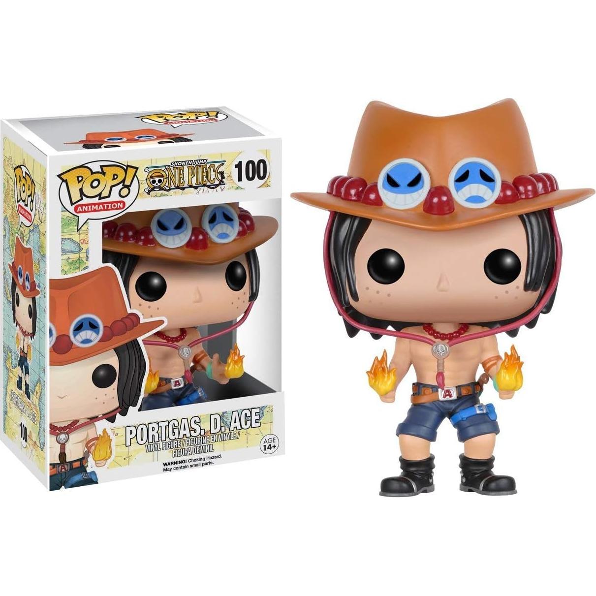Figura de Vinilo Funko Pop! Portgas D. Ace 9.5 cm One Piece