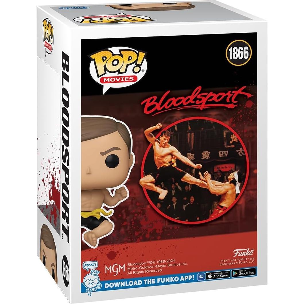 Figura de Vinilo Funko POP Bloodsport Frank Dux 11.5 cm
