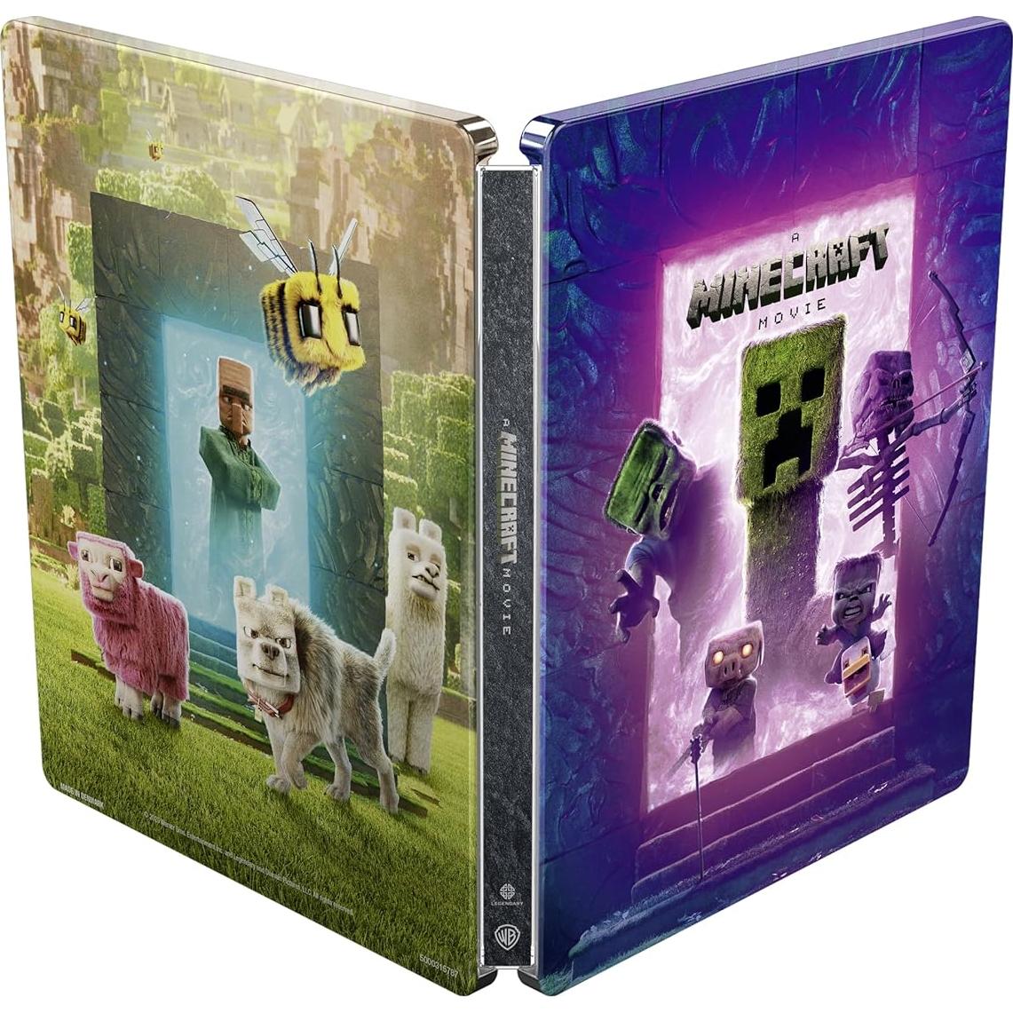 Minecraft Portal Steelbook 4K Ultra HD - Warner Bros - 2025