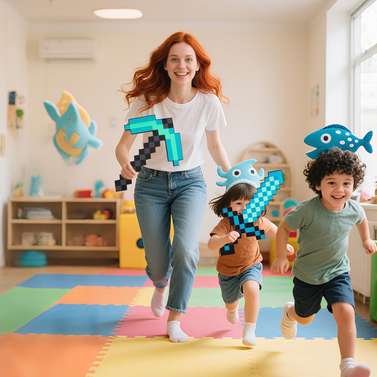 Juego de Armas de Juguete 2 Piezas Maillarden - Espada y Pico