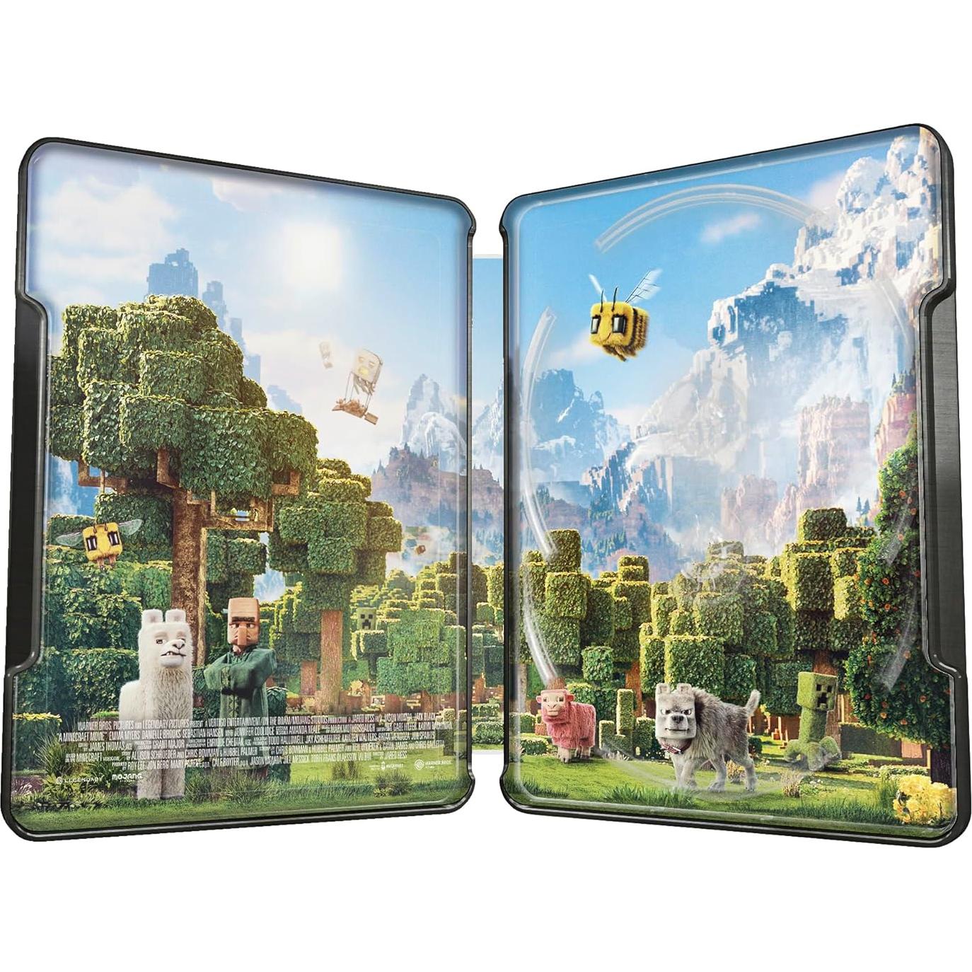 Película Minecraft Escena Nocturna 4K Ultra HD Steelbook