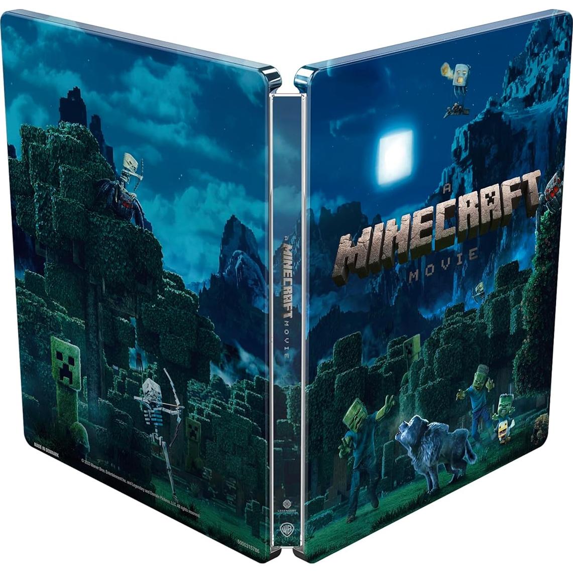 Película Minecraft Escena Nocturna 4K Ultra HD Steelbook
