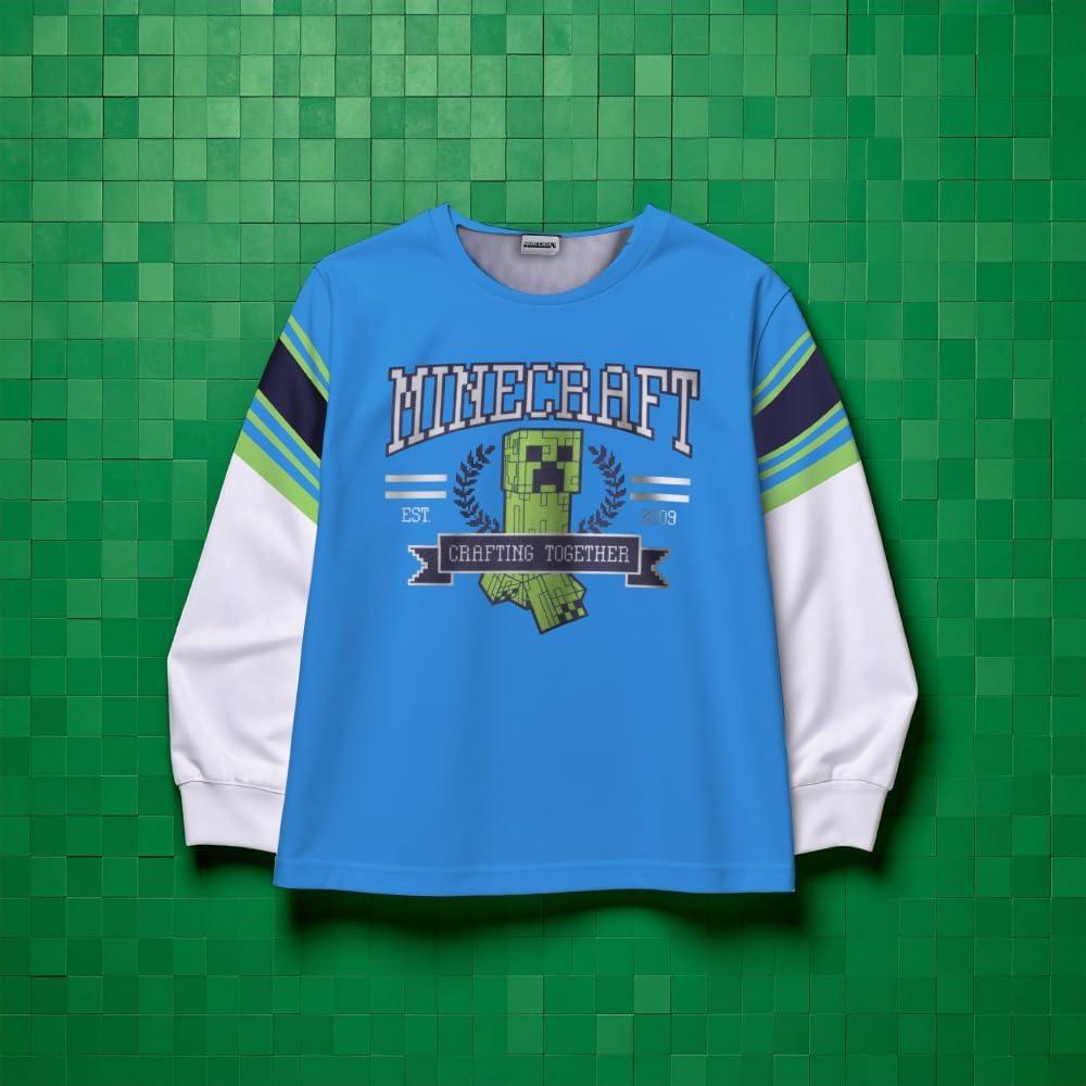 Conjunto de Ropa Minecraft para Niños 2 Piezas - Jersey y Jogger
