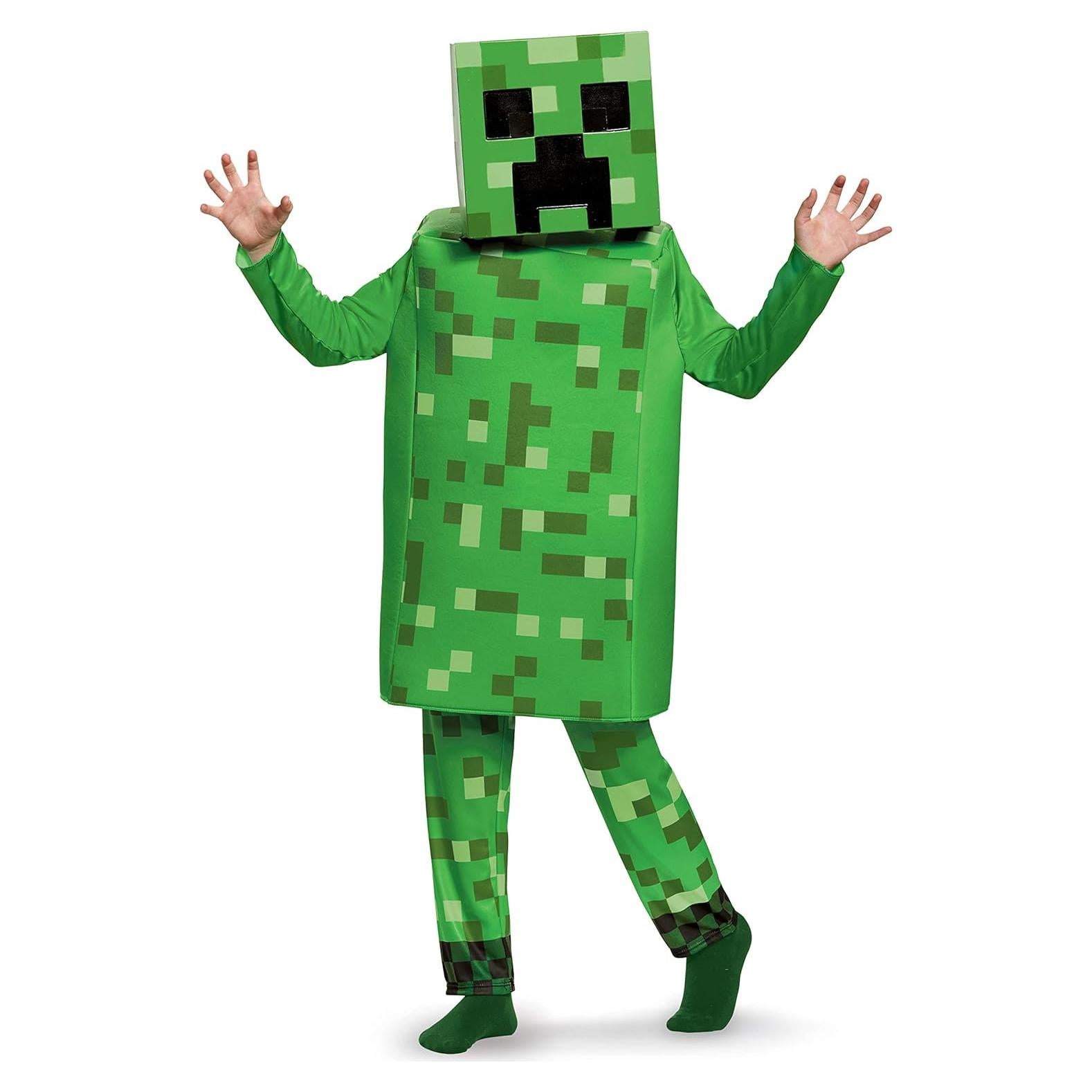 Disfraz Creeper Deluxe Minecraft Disguise Niños Talla M