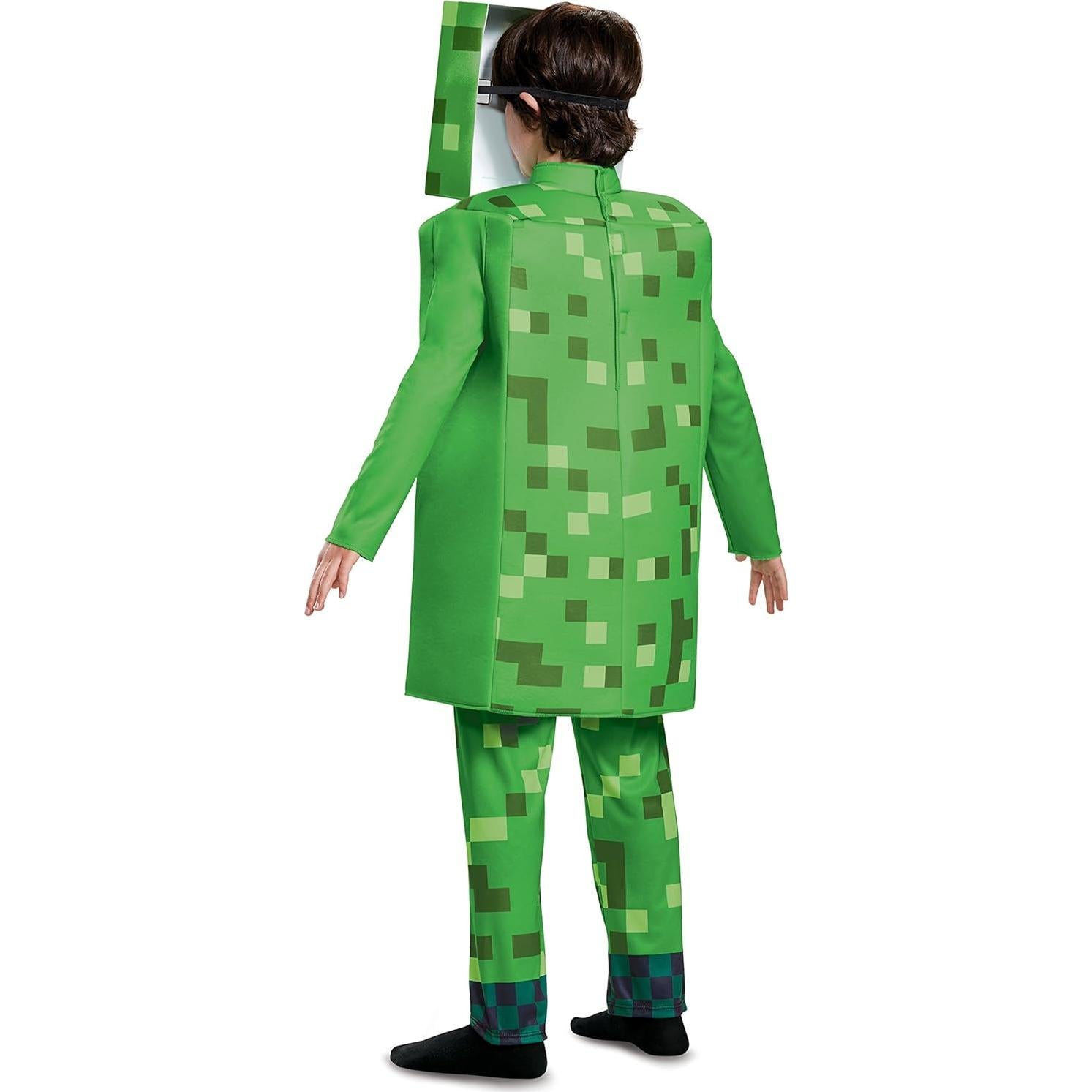 Disfraz Creeper Deluxe Minecraft Disguise Niños Talla M