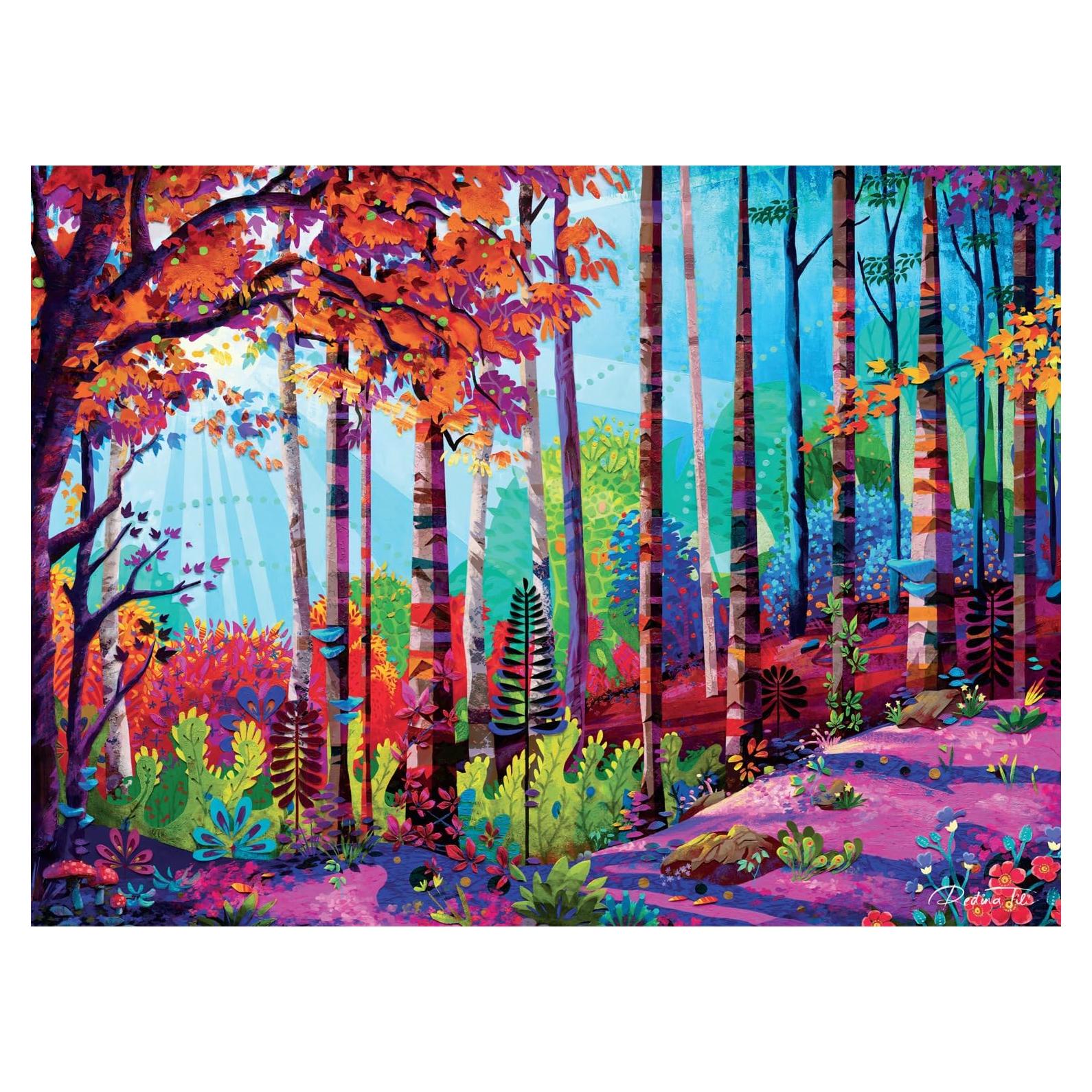 Rompecabezas 1000 Piezas Buffalo Games Bosque Redina Til