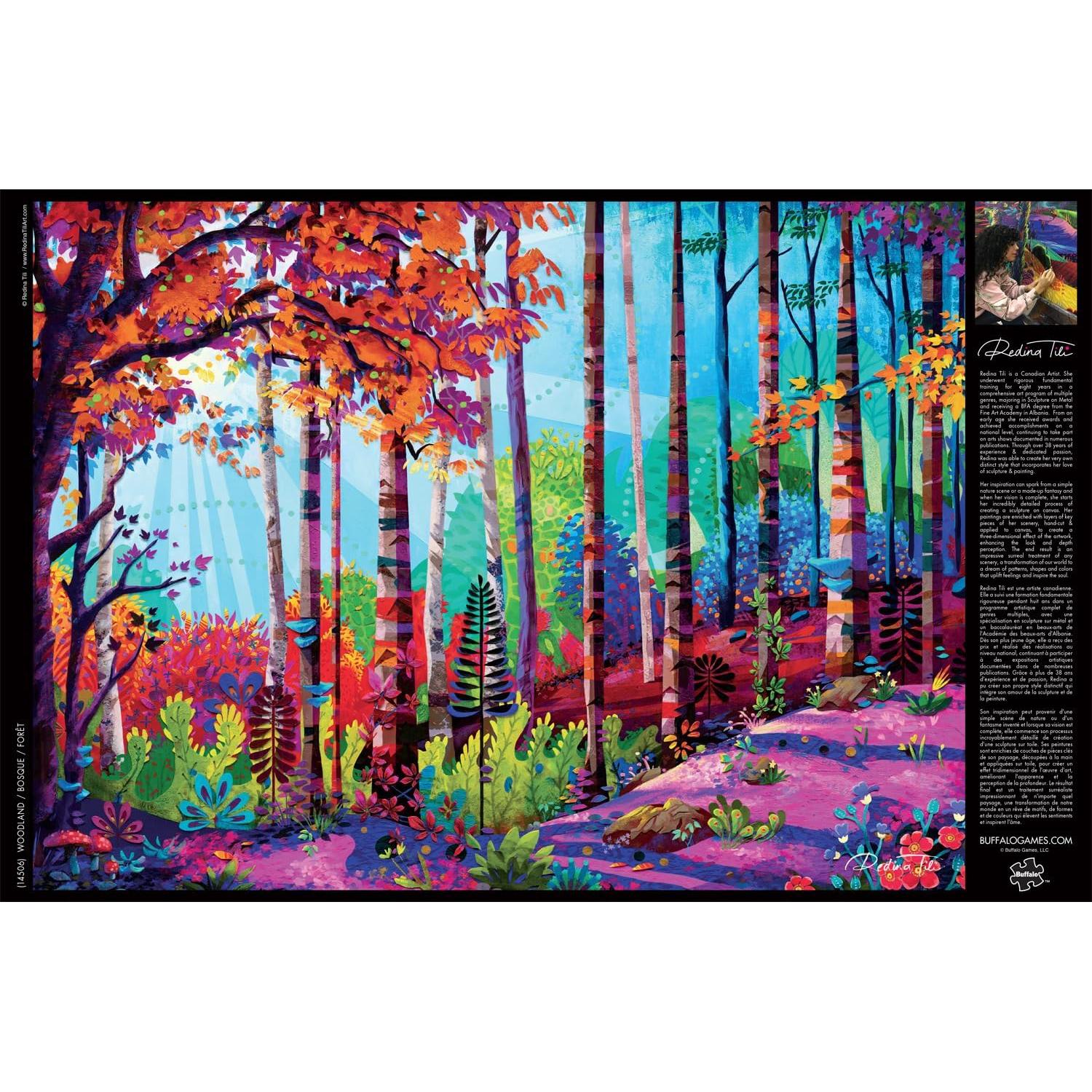 Rompecabezas 1000 Piezas Buffalo Games Bosque Redina Til