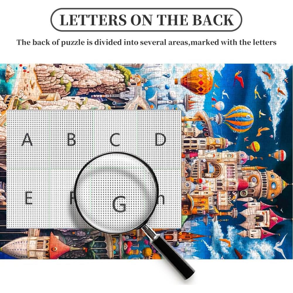 Rompecabezas 1000 Piezas Duoying Castillo Otoñal Arte Fantástico