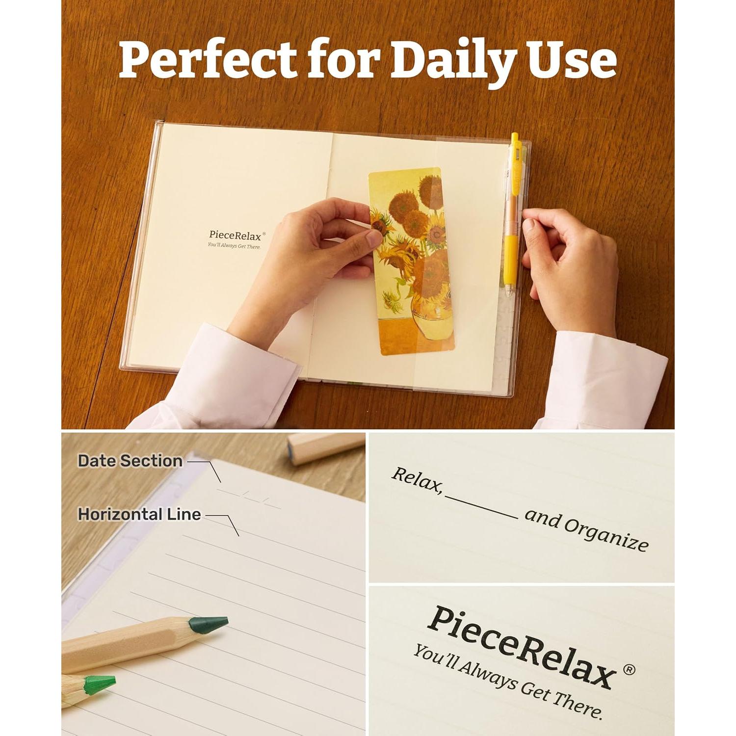 Cuaderno A5 PieceRelax con Puzzle Alphonse Mucha 329 Piezas