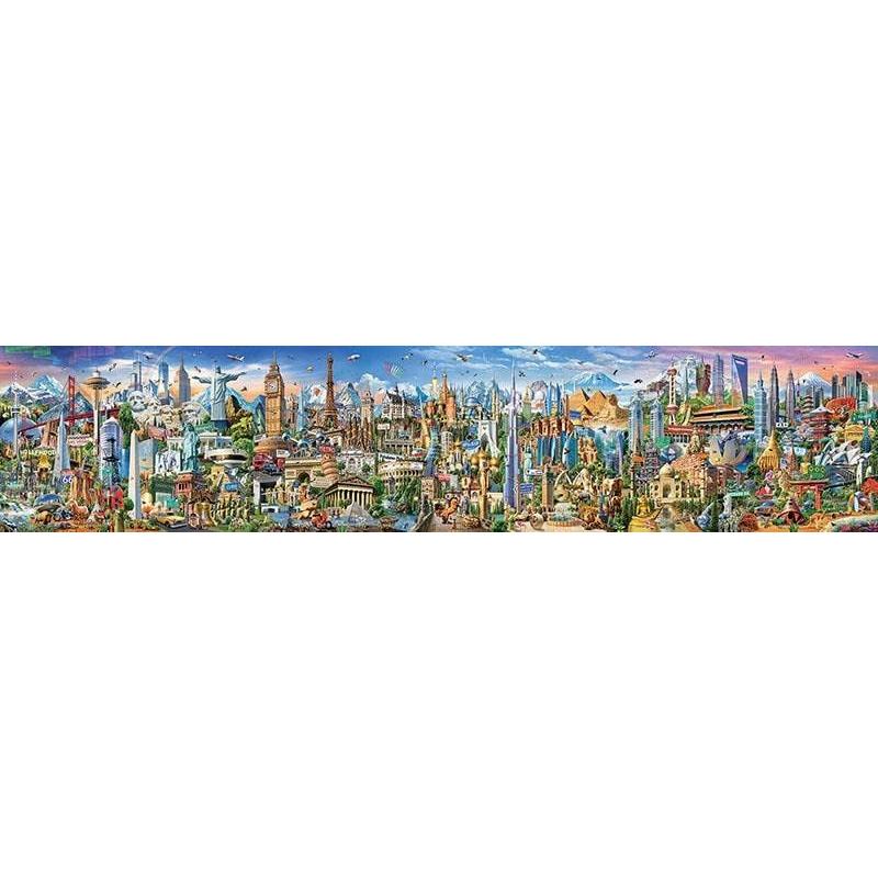 Puzzle XXL Educa 42000 Piezas Alrededor del Mundo 749x157cm