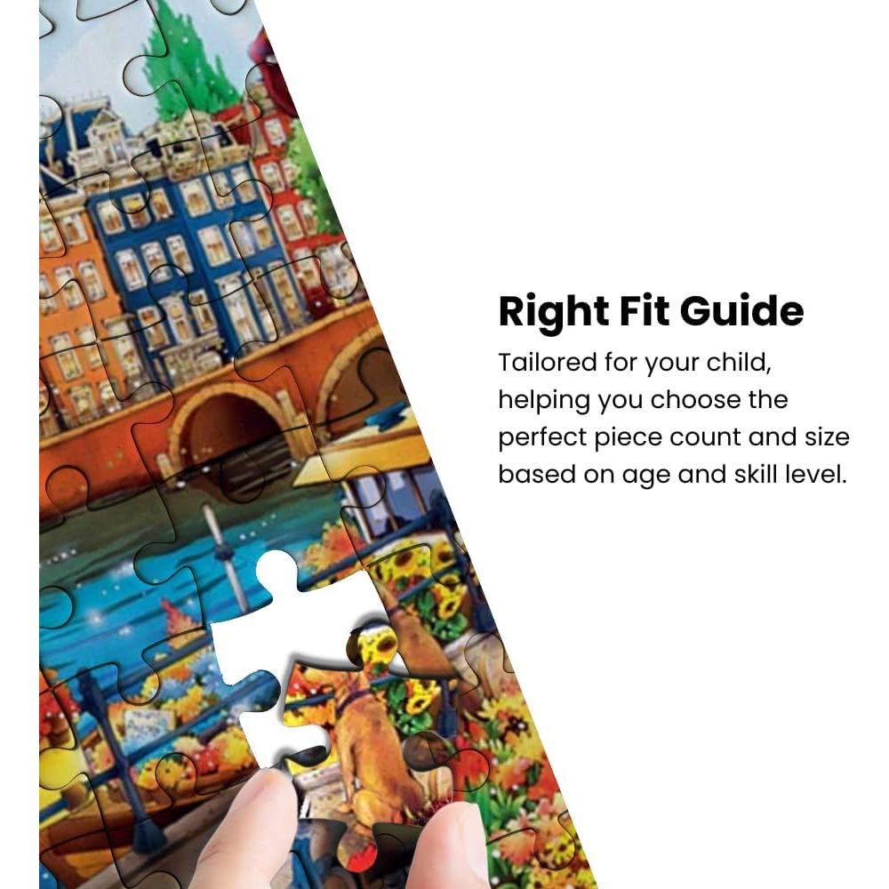 MasterPieces Paquete de 12 Rompecabezas 500/300/100 Piezas