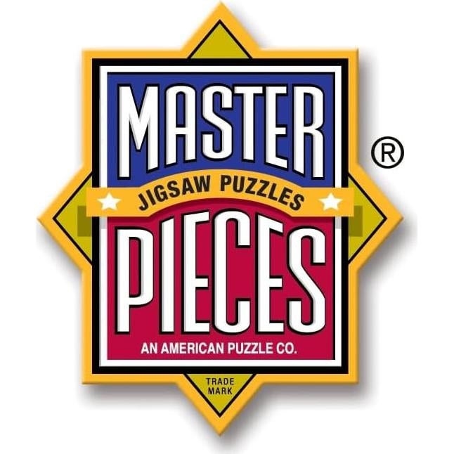 MasterPieces Paquete de 12 Rompecabezas 500/300/100 Piezas