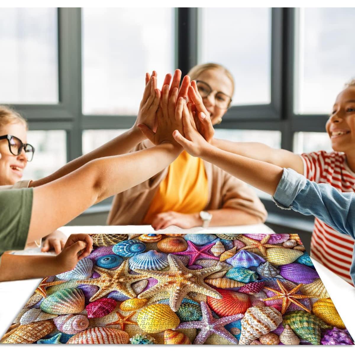 Rompecabezas 1000 Piezas Kepovin Conchas Marinas 50x70cm