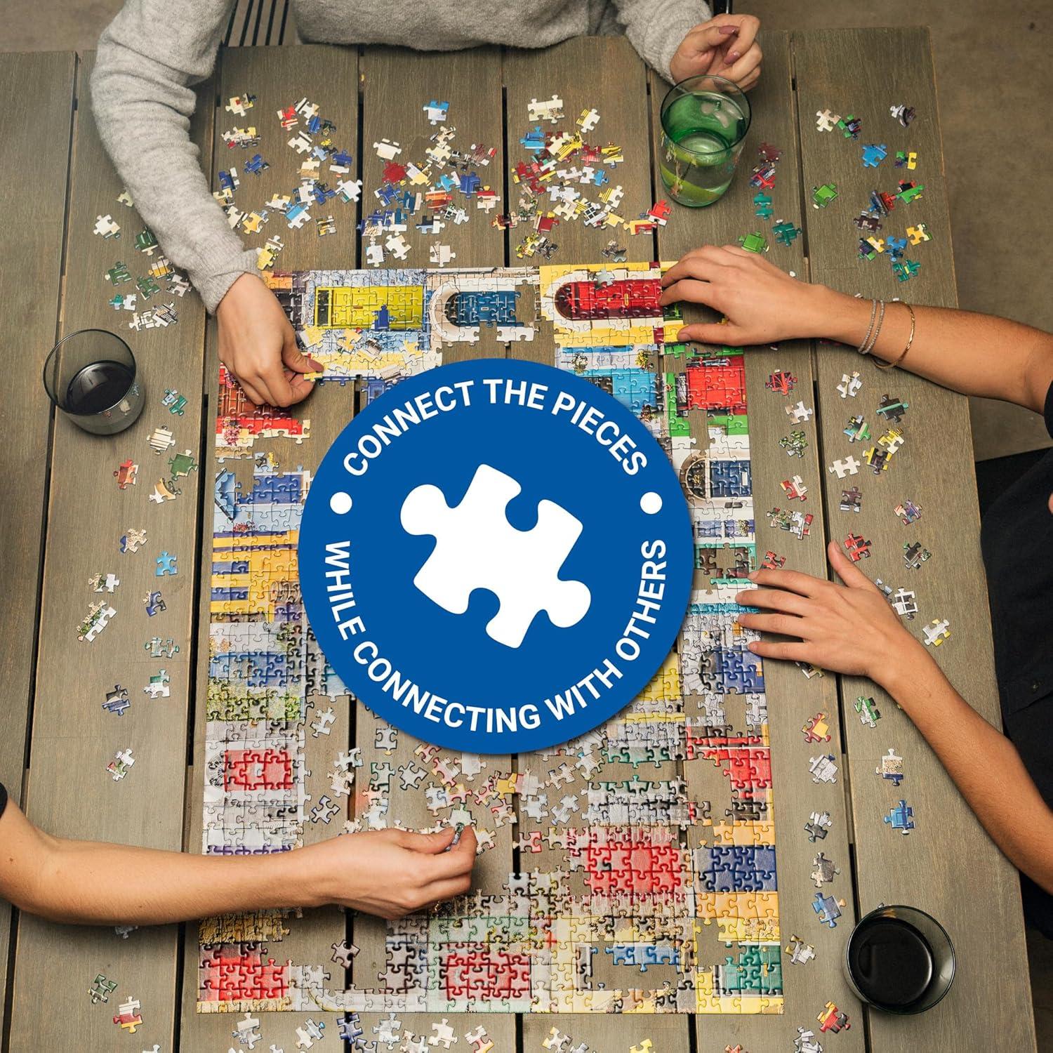 Rompecabezas Ravensburger 1000 Piezas Pragser Wildsee Italia