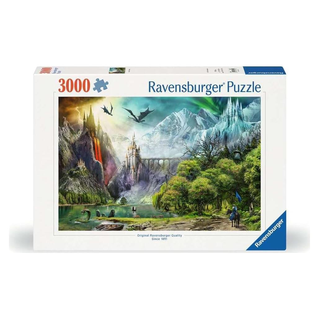 Rompecabezas Ravensburger 3000 Piezas Reinado de Dragones
