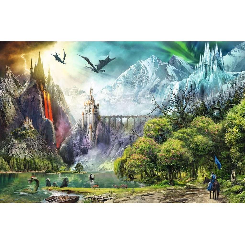 Rompecabezas Ravensburger 3000 Piezas Reinado de Dragones