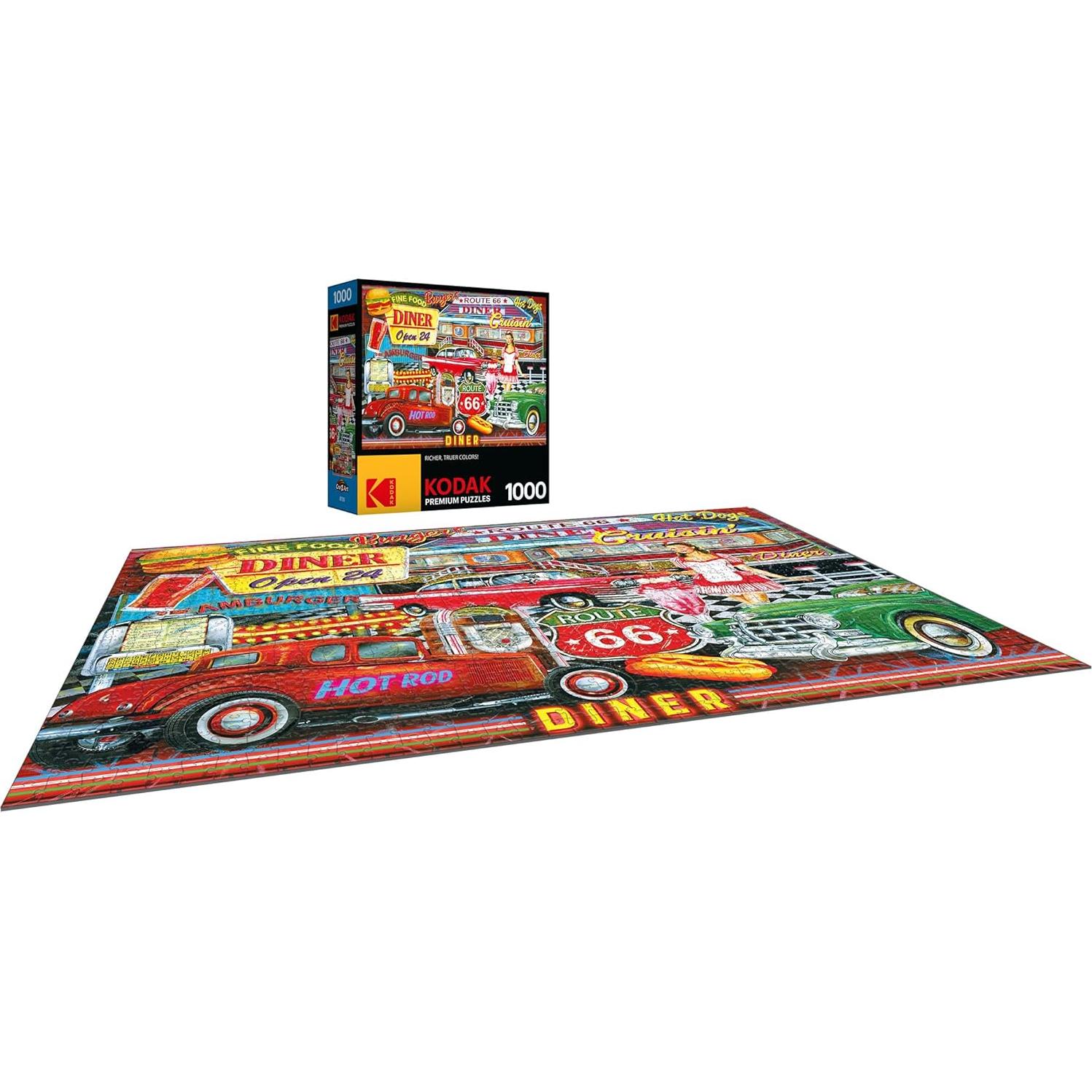 Rompecabezas 1000 Piezas Kodak Premium Diner de los 50