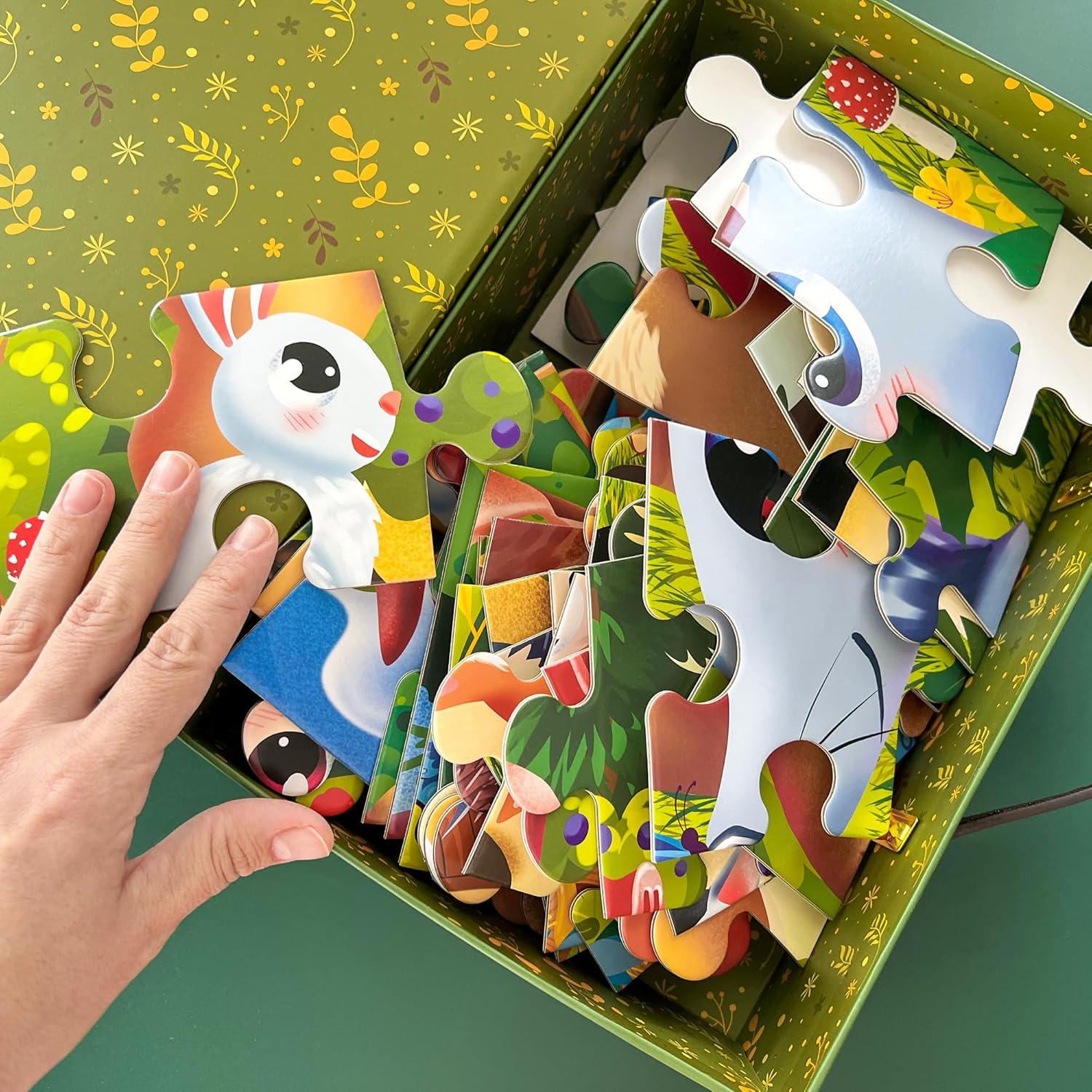 Puzzle de Suelo Gigante Quokka 0.61x0.91m 48 Piezas Educativo