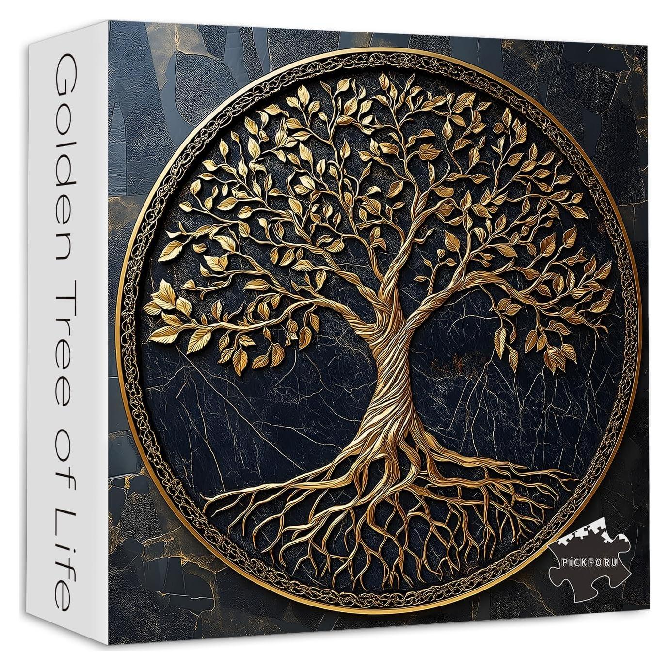 Rompecabezas Árbol de la Vida 1000 Piezas PICKFORU 60.6 cm