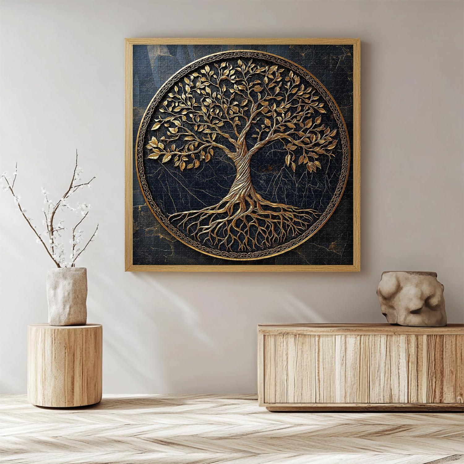 Rompecabezas Árbol de la Vida 1000 Piezas PICKFORU 60.6 cm