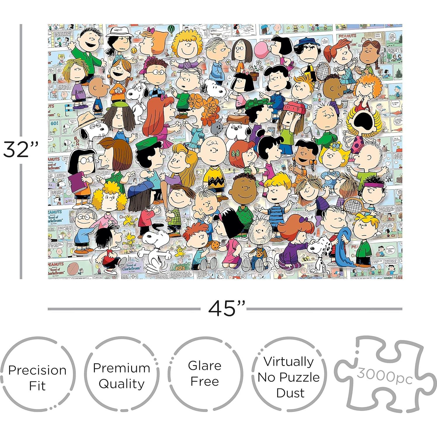 Rompecabezas 3000 Piezas Cacahuetes Aquarius 81x114 cm