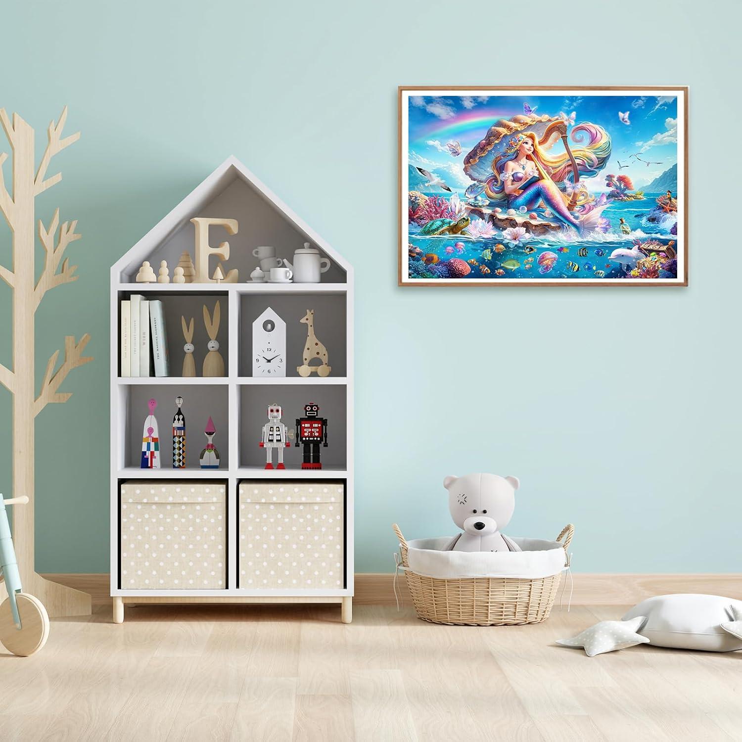 Rompecabezas de 100 piezas Koyiwa Sirena 38.1 x 27.2 cm