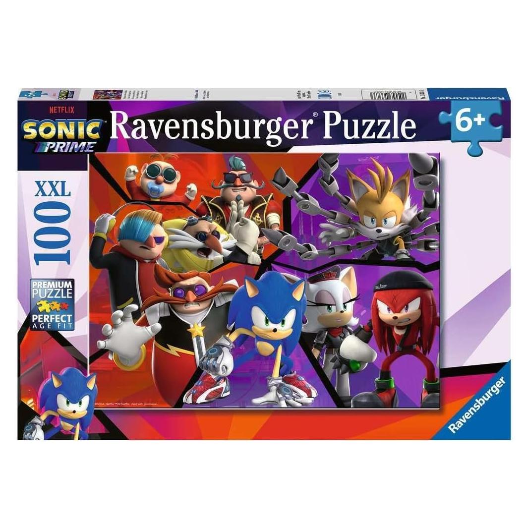Rompecabezas Infantil Ravensburger Sonic Prime 100 Piezas