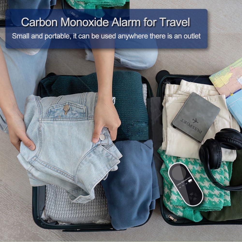 Detector de Monóxido de Carbono KH Alert Enchufable con LCD