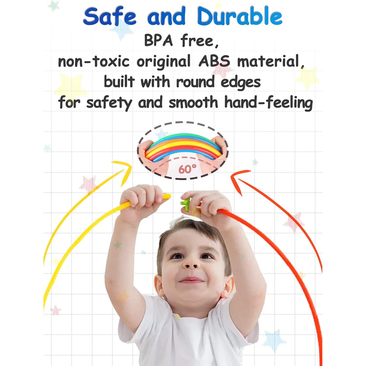 Juguetes de Construcción STEM 600PCS Tcnroy - Pajitas y Conectores