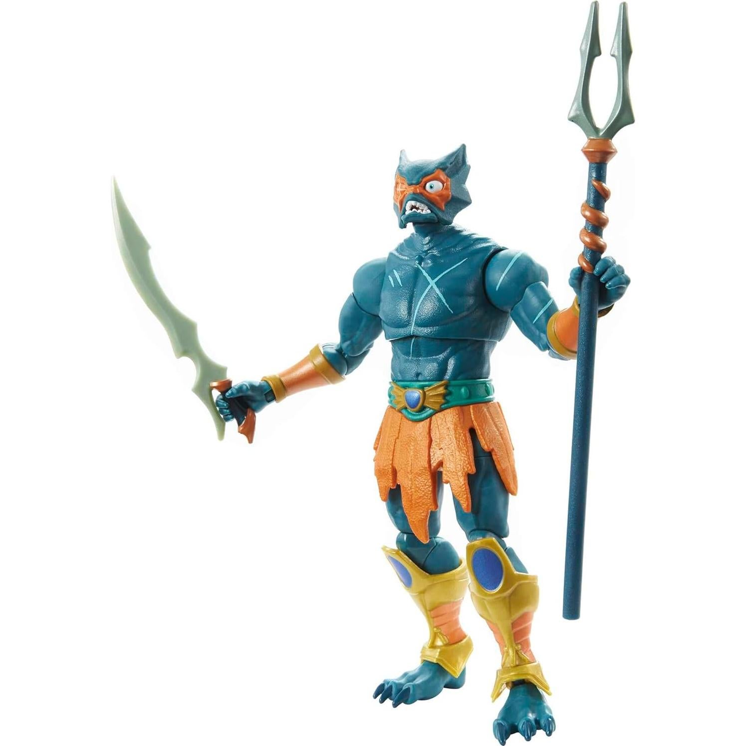 Figura de acción Mer-Man Masterverse Mattel 17.78 cm