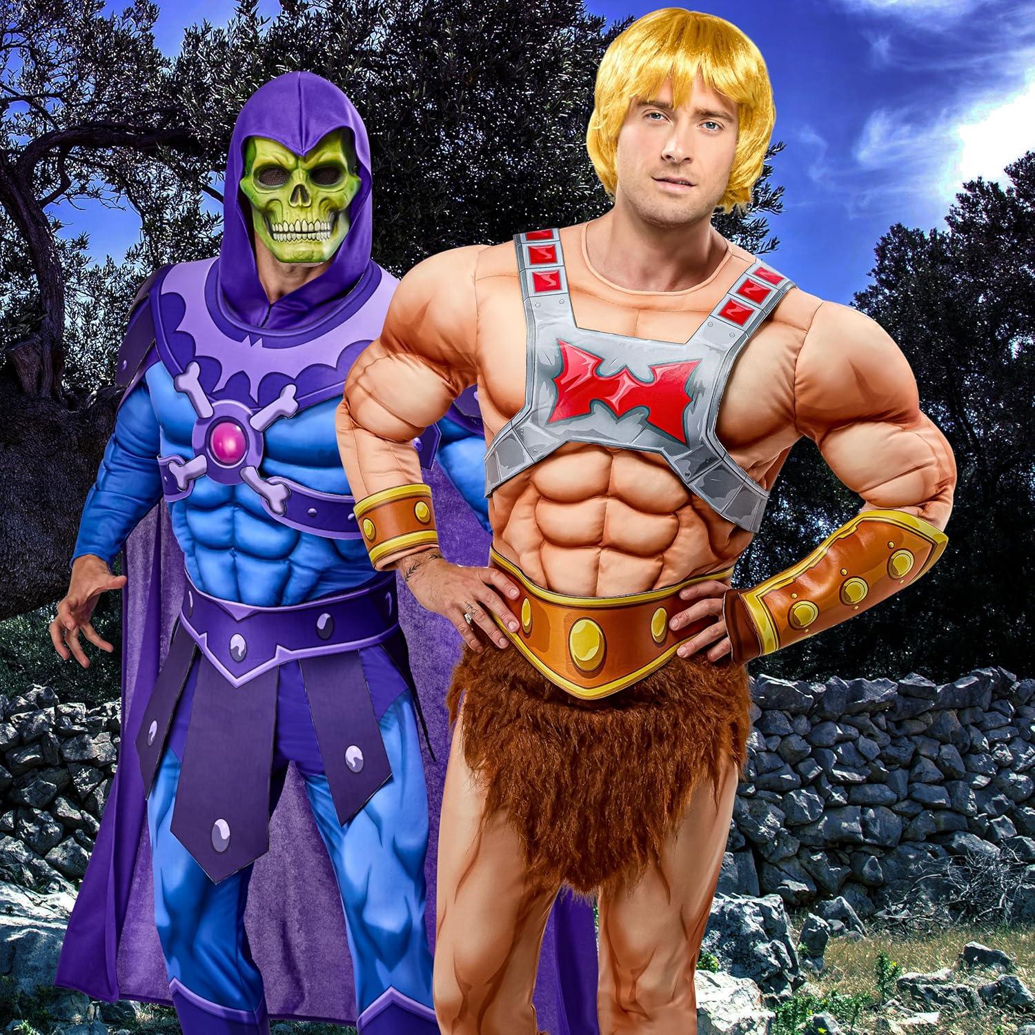 Peluca He-Man Rubies para Adultos - Licencia Oficial - Amarilla