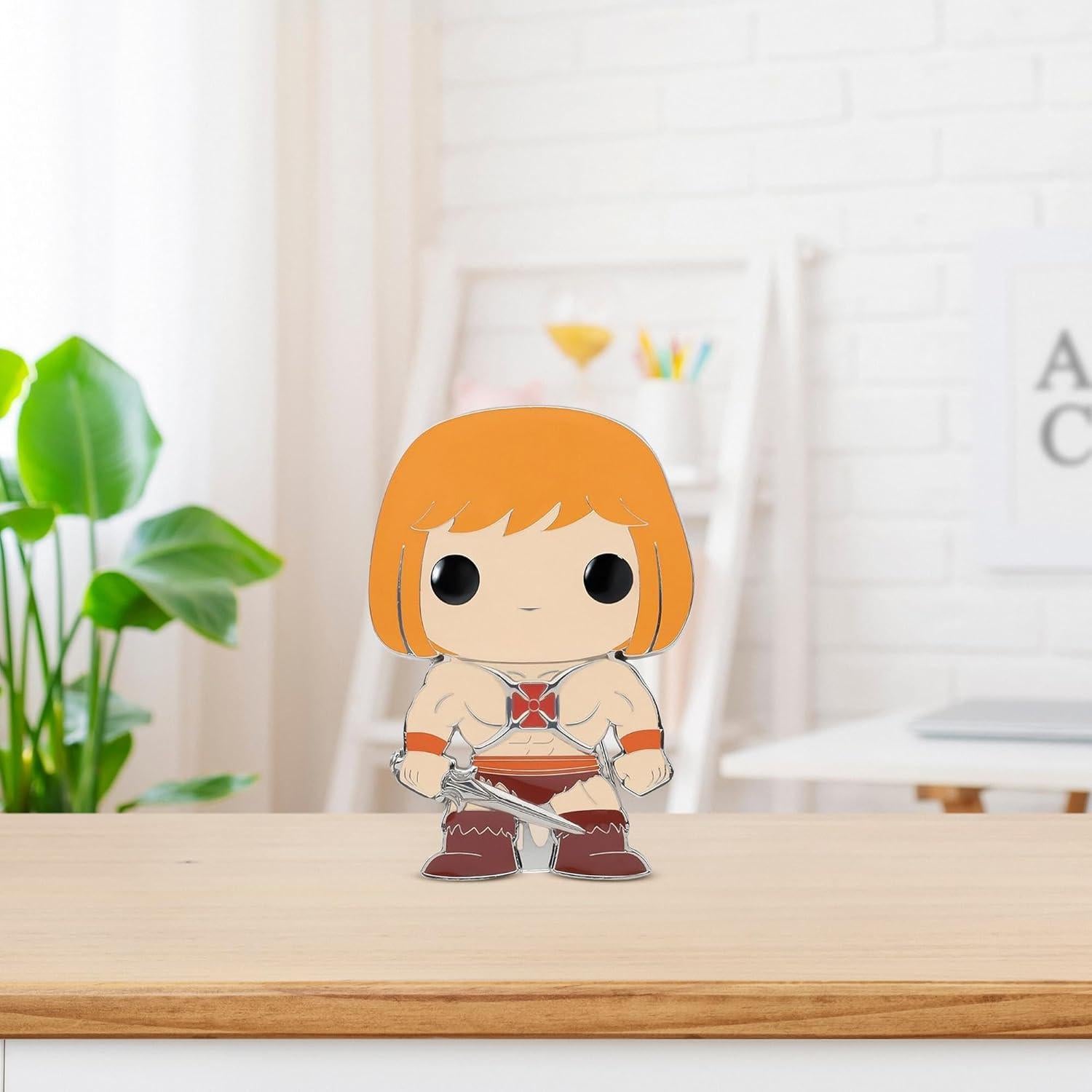 Funko POP Pins He-Man Estándar - Maestros del Universo