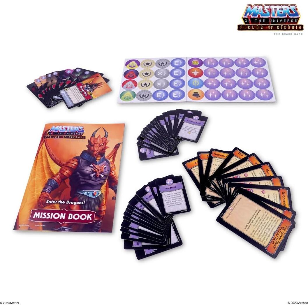 Expansión Masters of The Universe Dragones para Juego de Mesa