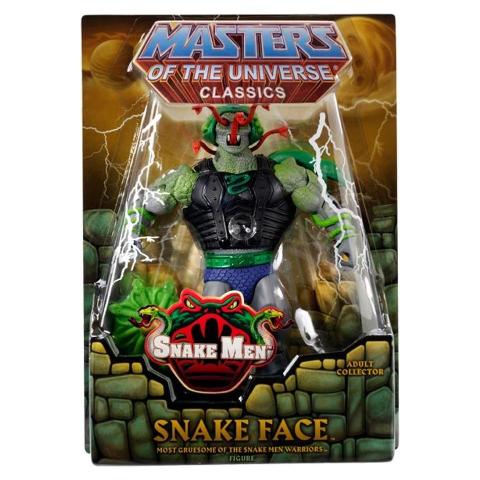 Figura Cara de Serpiente He-Man Mattel 32 cm con Accesorios