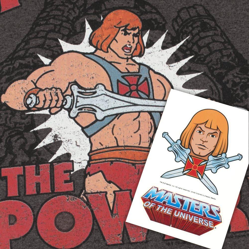 Camiseta Unisex He-Man Popfunk 3XL Carbono 100% Algodón