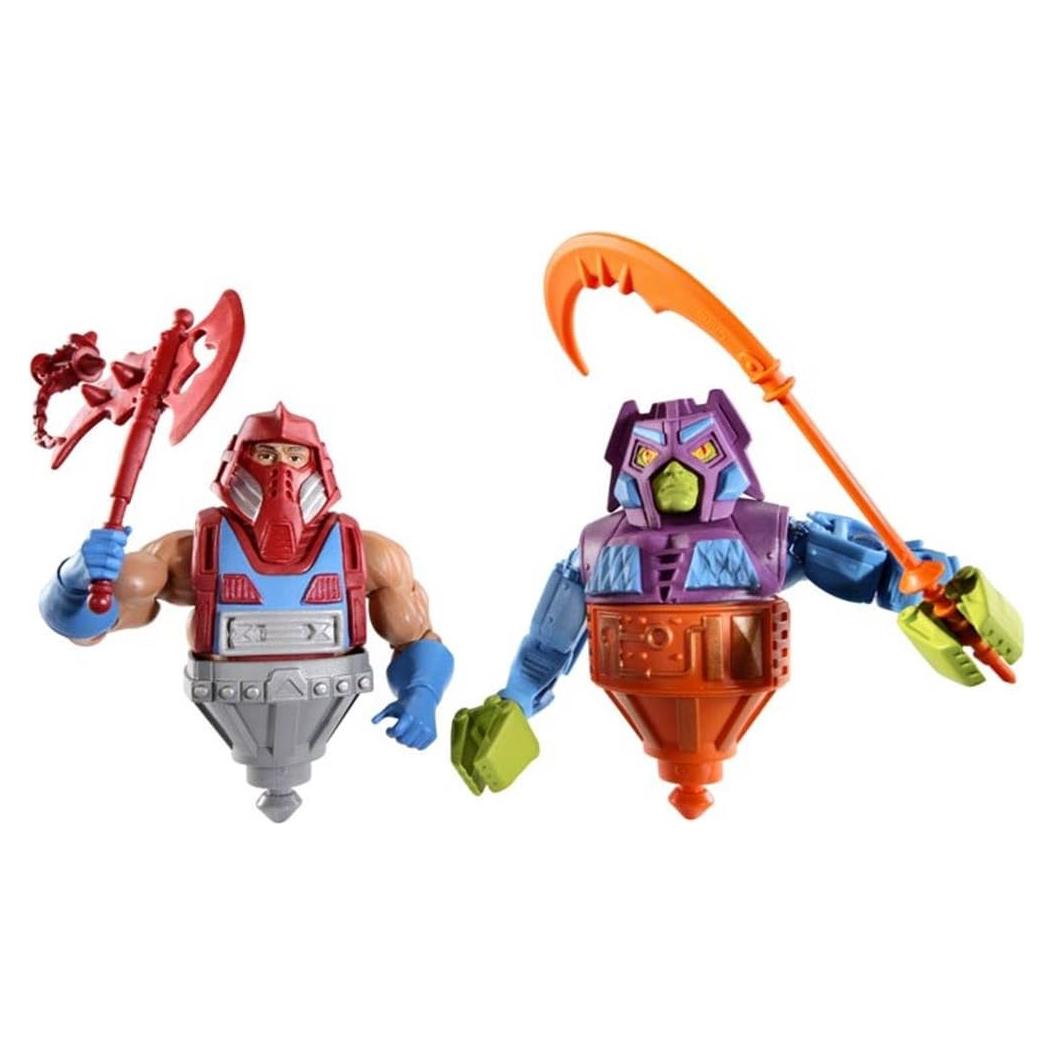 Figura 2-Pack Rotar y Twistoid Mattel Masters of the Universe