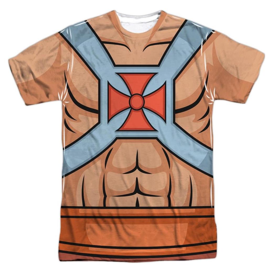 Camiseta Sublimada Unisex He-Man Maestros del Universo - Grande