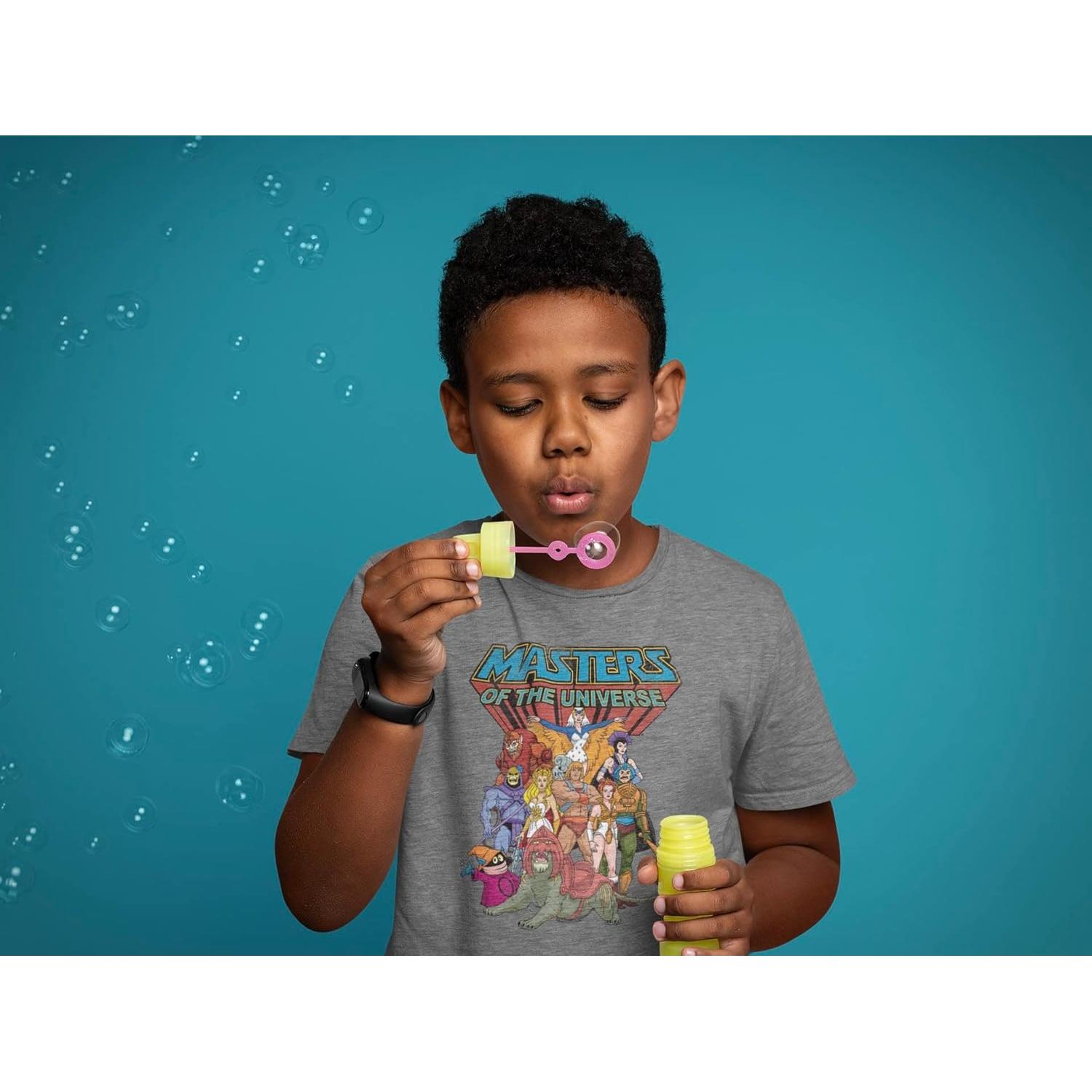 Camiseta para Niños Masters of the Universe Gris Pequeño
