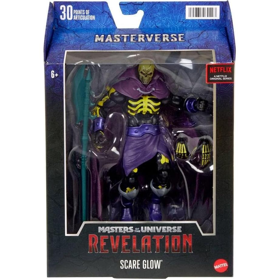 Figura de Acción Scare Glow Masterverse 17.78 cm con Accesorios