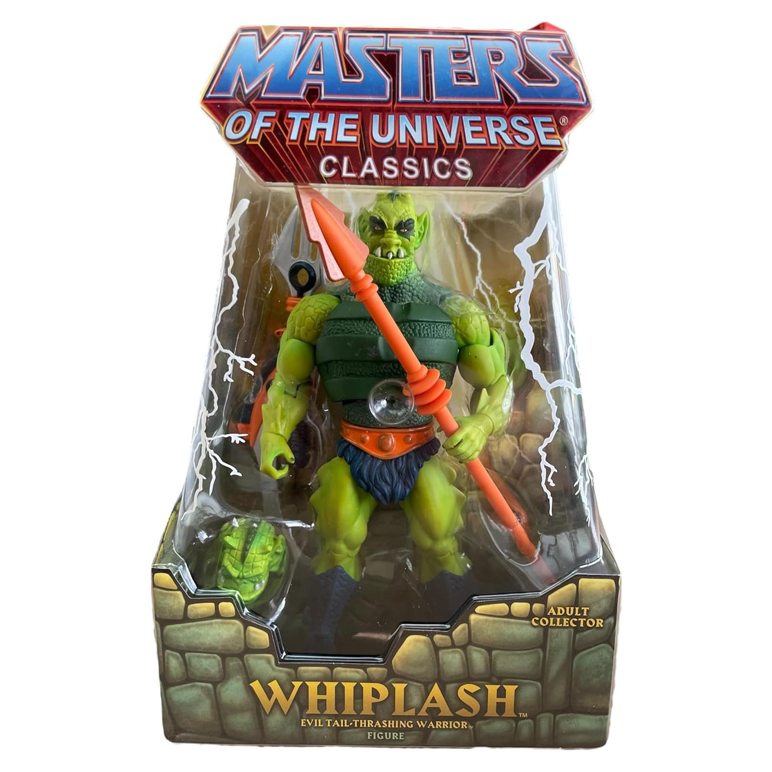 Figura de acción Whiplash Masters of the Universe Mattel 23.6cm