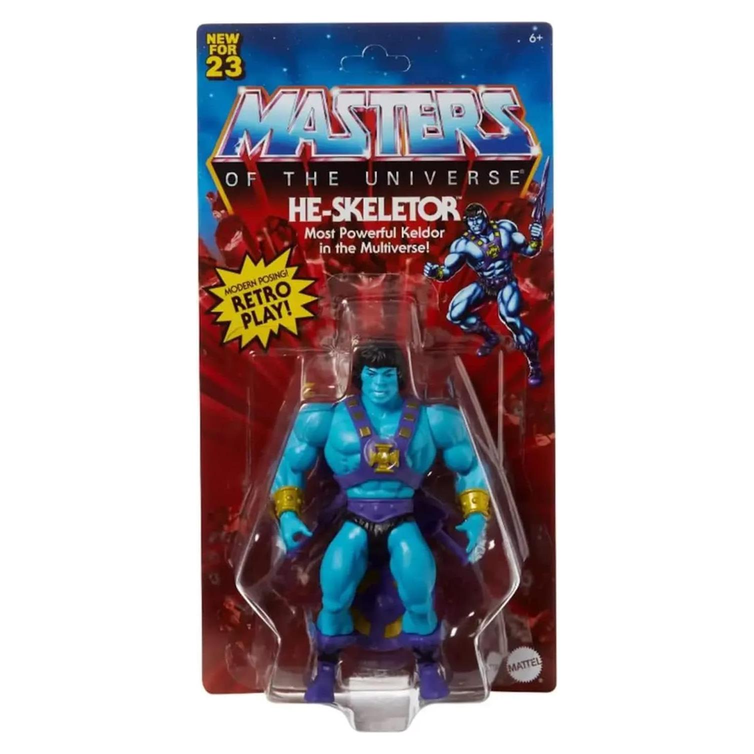Figura de Acción He-Skeletor Keldor 14 cm Mattel