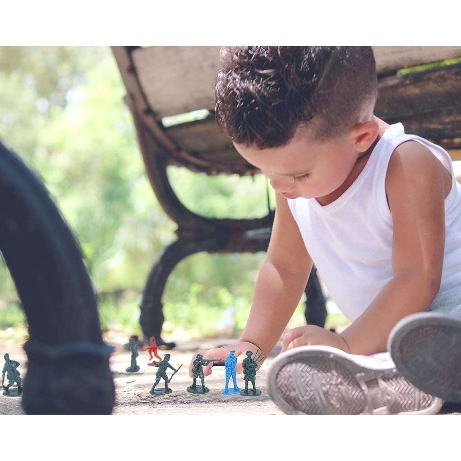 Juego de Soldados de Plástico Miniatura Juvale 200 Piezas