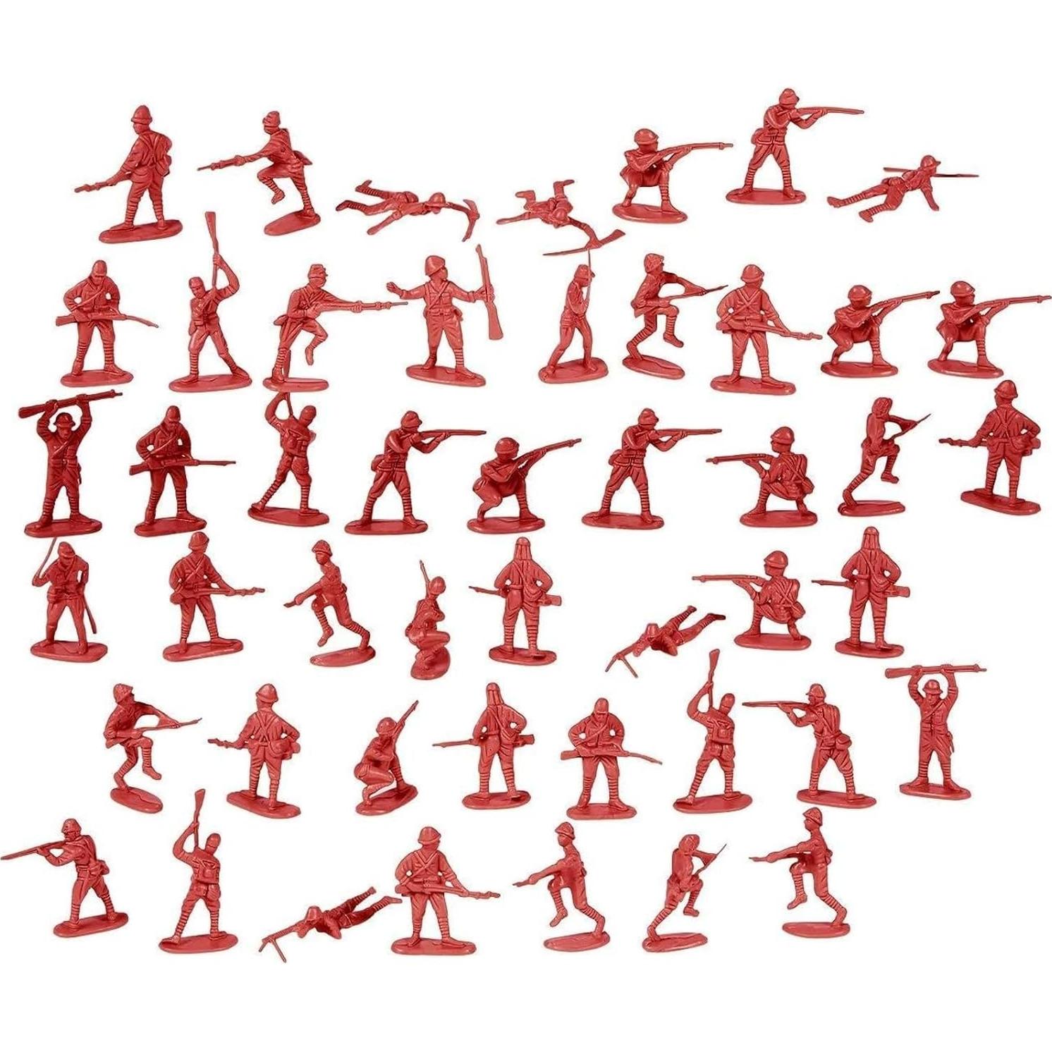 Juego de Soldados de Plástico Miniatura Juvale 200 Piezas