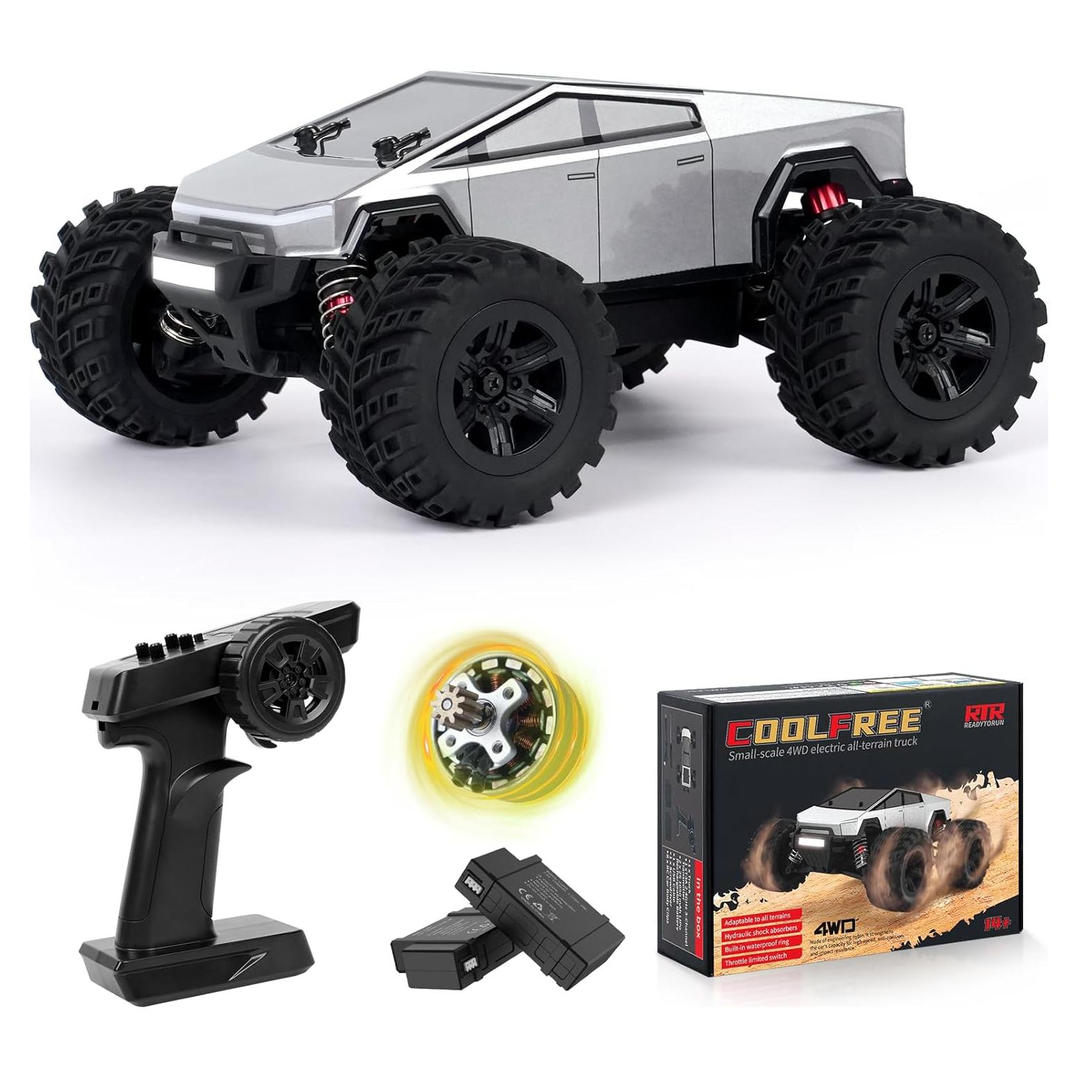 Coche RC CoolFree JT20W 4x4 Brushless 1/20 Todo Terreno